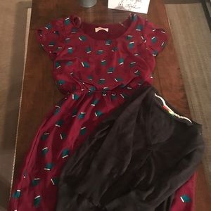 NWOT Modcloth Dress & Cardigan